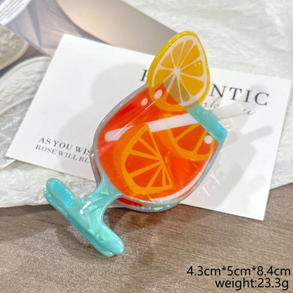 Cocktail Claw Clip