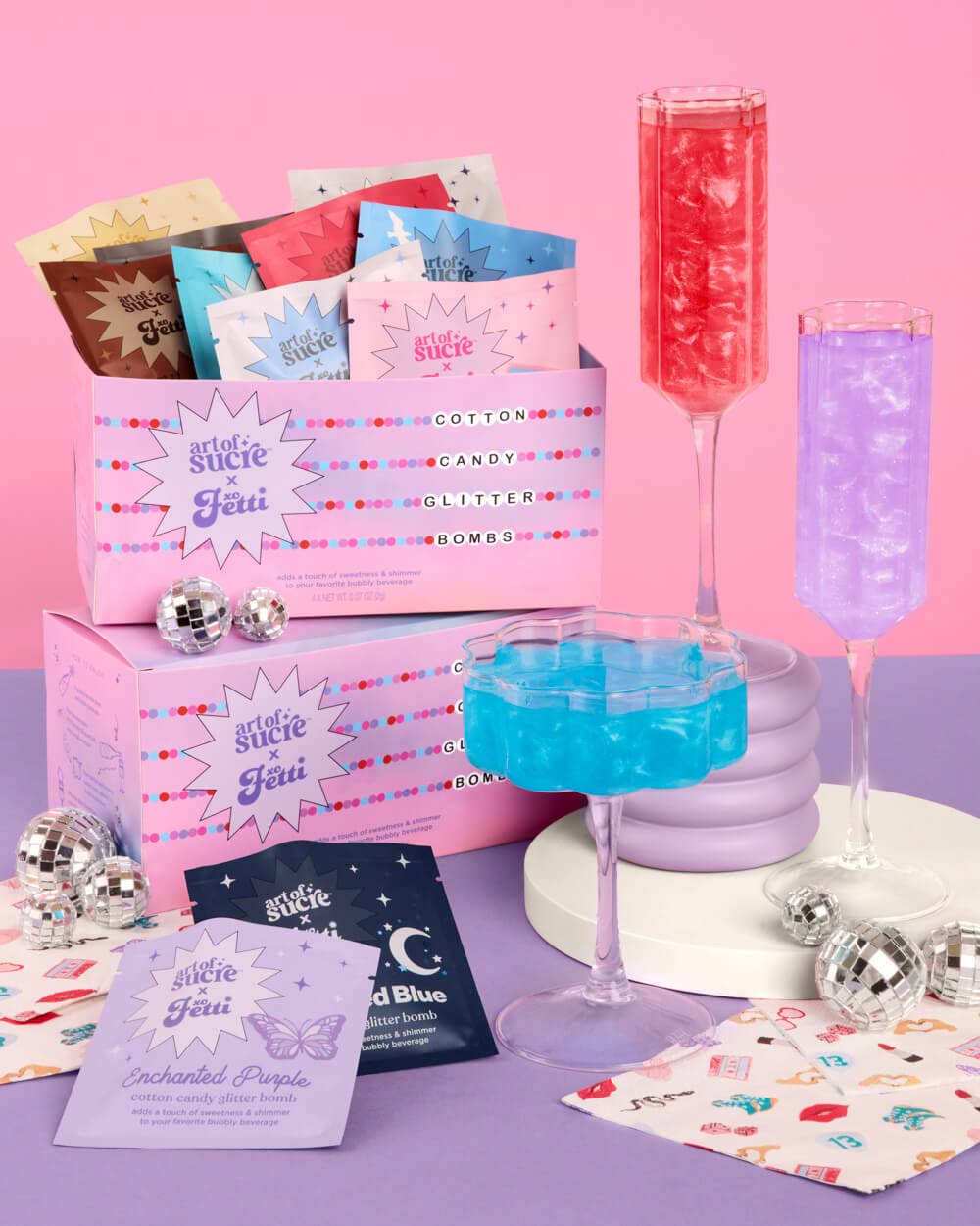 Glitter Bomb Era - 11 cotton candy glitter bombs, Era&