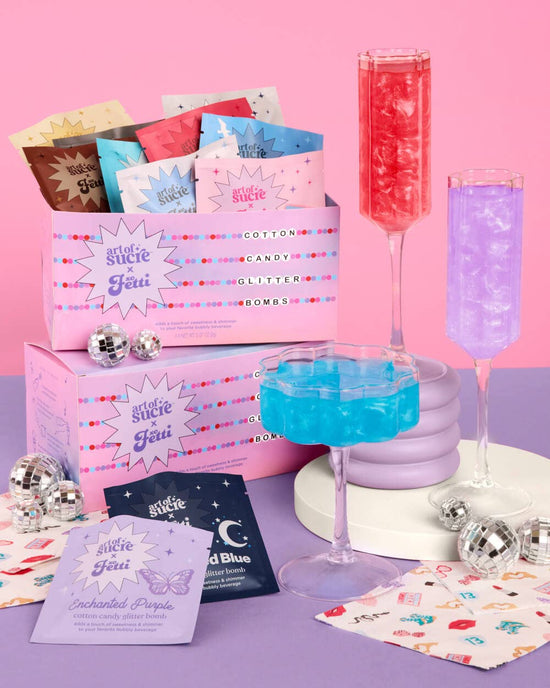 Glitter Bomb Era - 11 cotton candy glitter bombs, Era&
