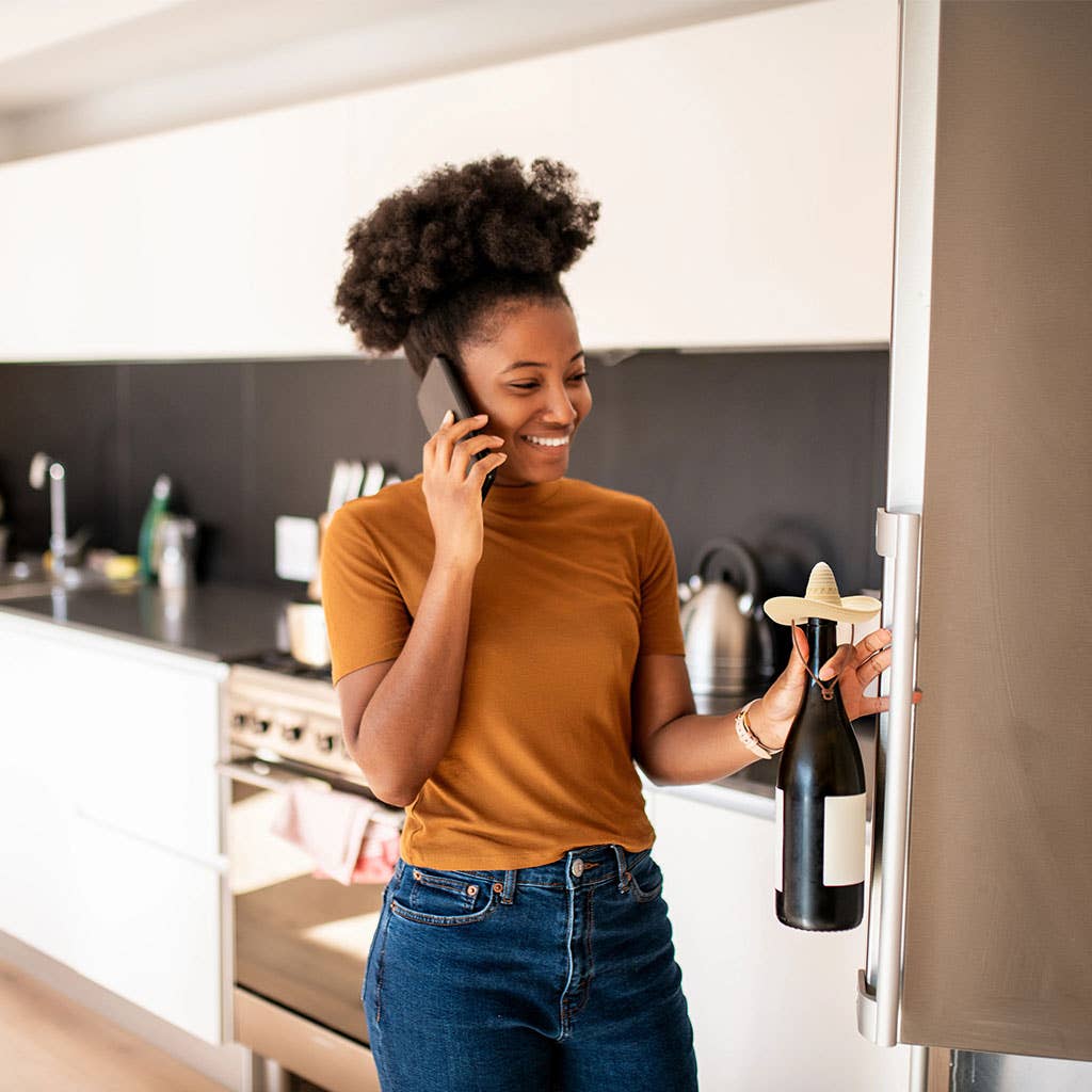 Sombrero Wine Stopper