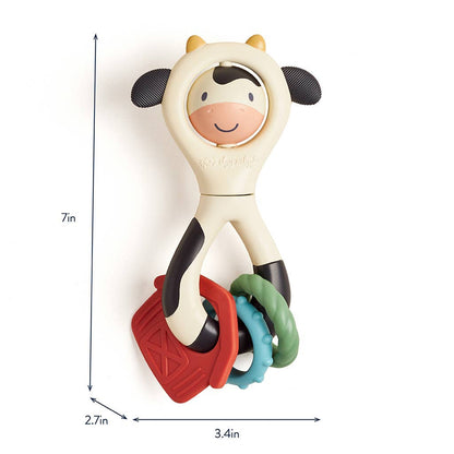Teething Rattle - Carmen the Cow