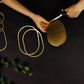 Gold Brass Chain - Plant Support for climbing plants