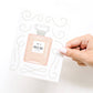No. 1 Mom Ever Perfume Bottle Greeting Card
