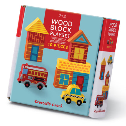 Build &amp; Play Mini Wood Blocks