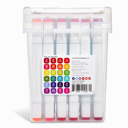 Double-Ended Alcohol Markers: Bright