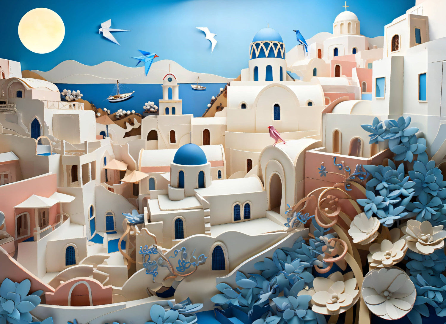 Santorini Puzzle