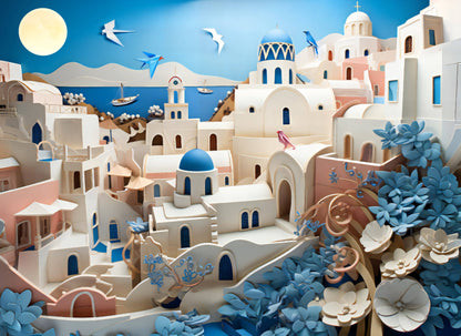 Santorini Puzzle