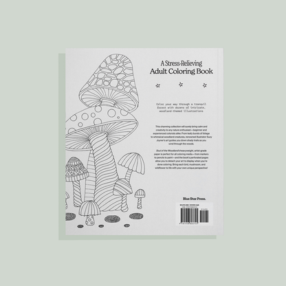 Soul of the Woodland: An Adult Coloring Book with Mushrooms