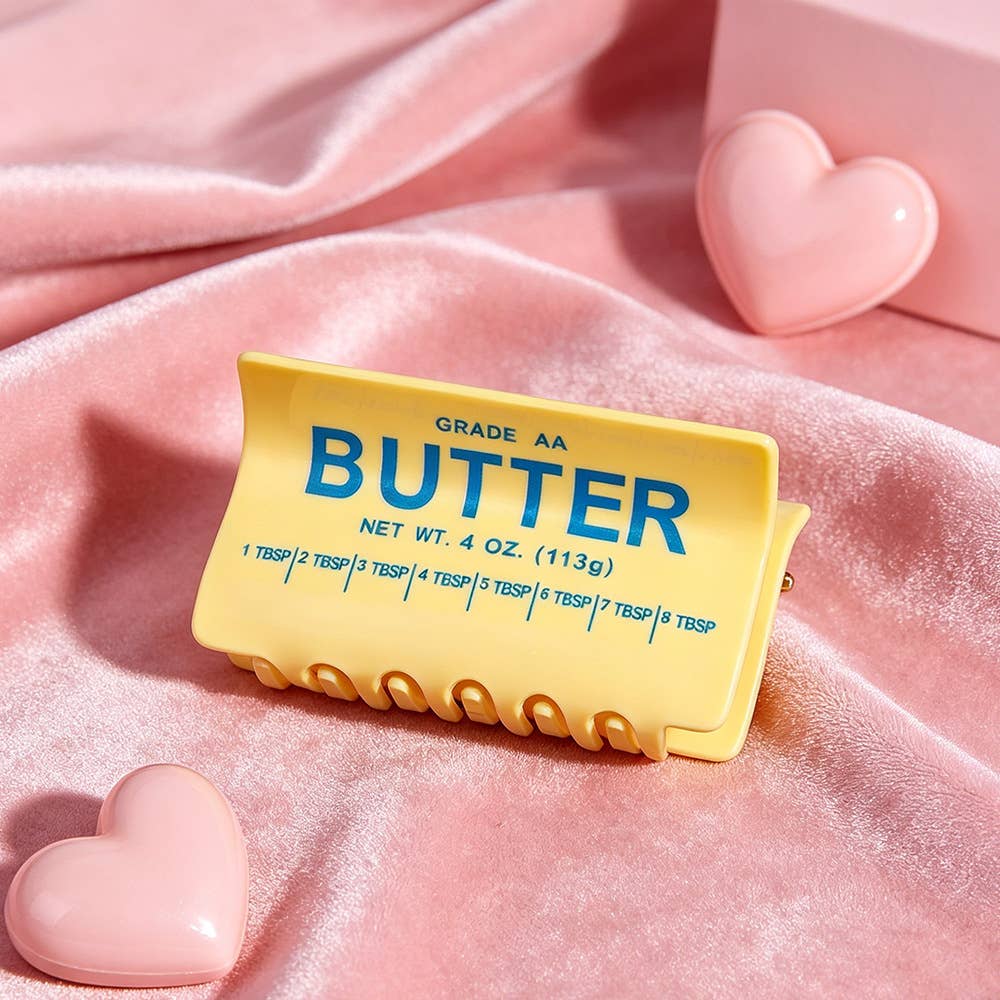 Butter Block Claw Clip