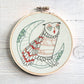 Owl Embroidery Kit