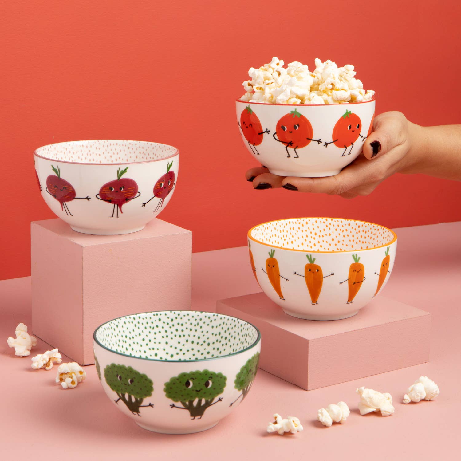 Funny Food Bowls Assorted