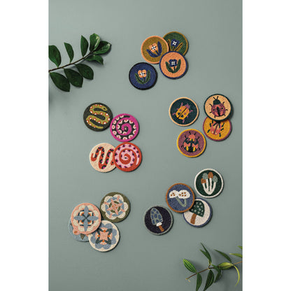Gardenland Beaded Coasters