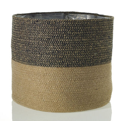 Black Jute Basket