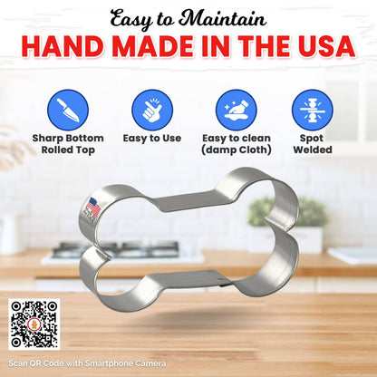 Dog Bone Cookie Cutter