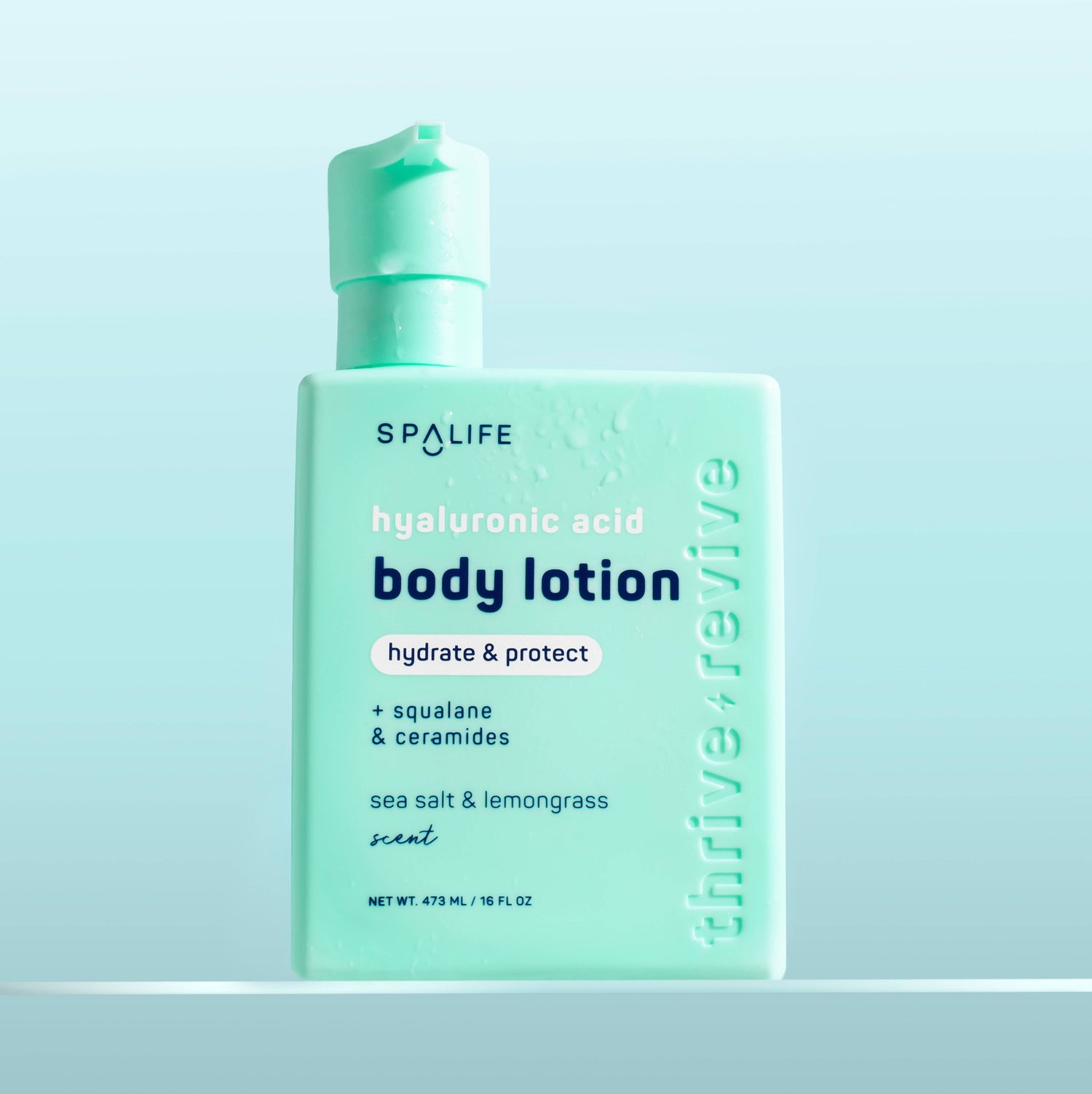 Body Lotion with Sea Salt &amp; Lemongrass Scent