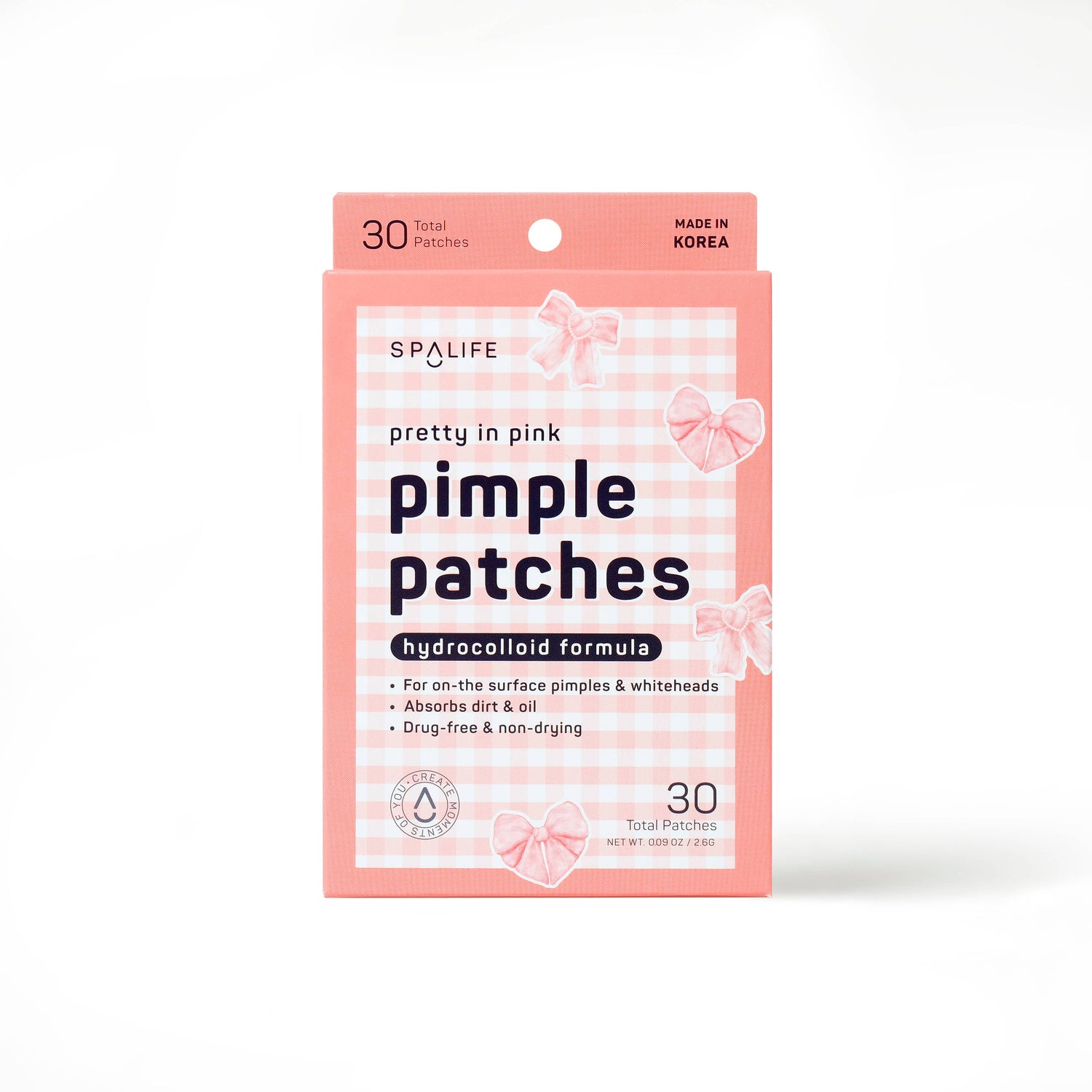 Pink Hydrocolloid Pimple Patches