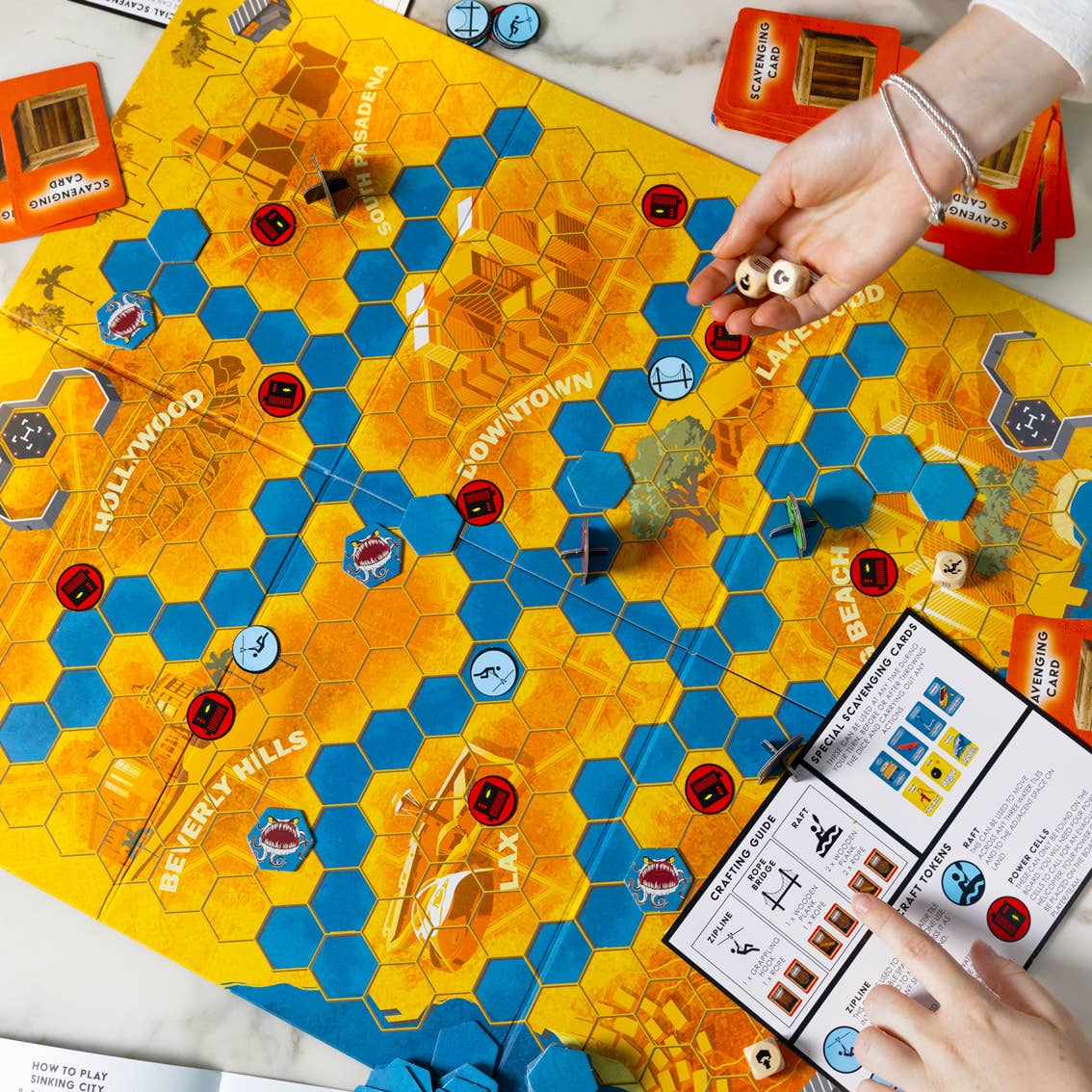 Sinking City Strategy Board Game
