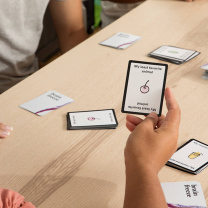 BRAIN FREEZE: Speak-Before-You-Think Game