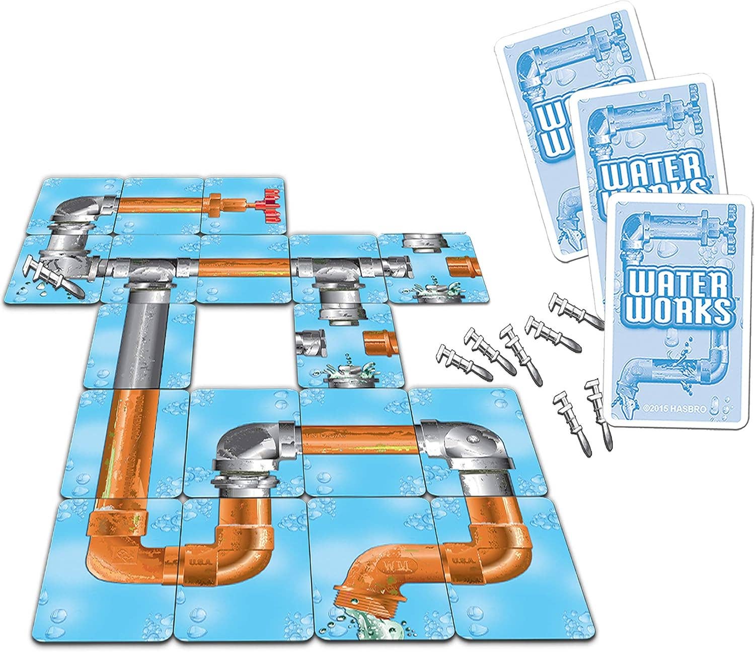 Waterworks™ Leaky Pipe Card Game