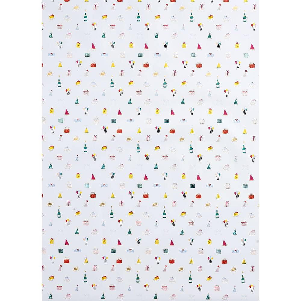 Tiny Birthday Delights Stone Wrapping Paper