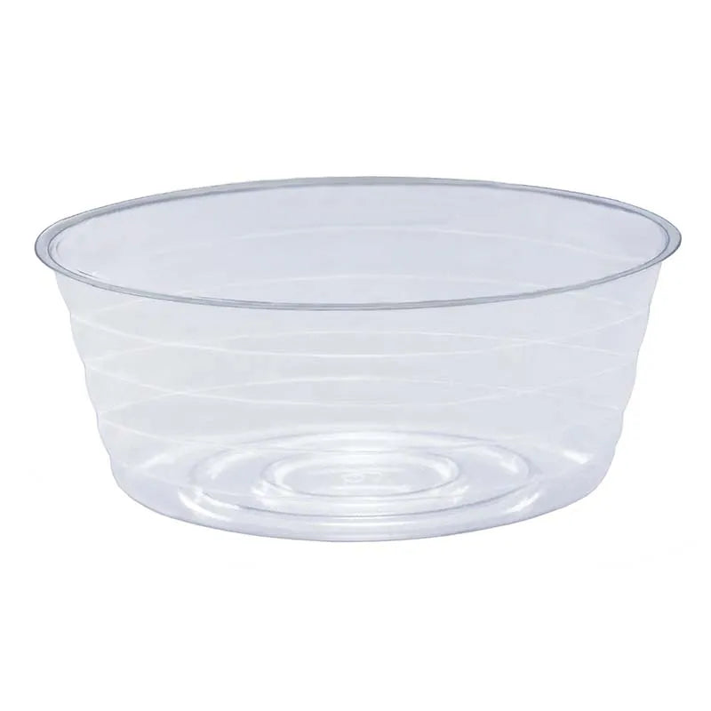 Clear Plastic Saucer