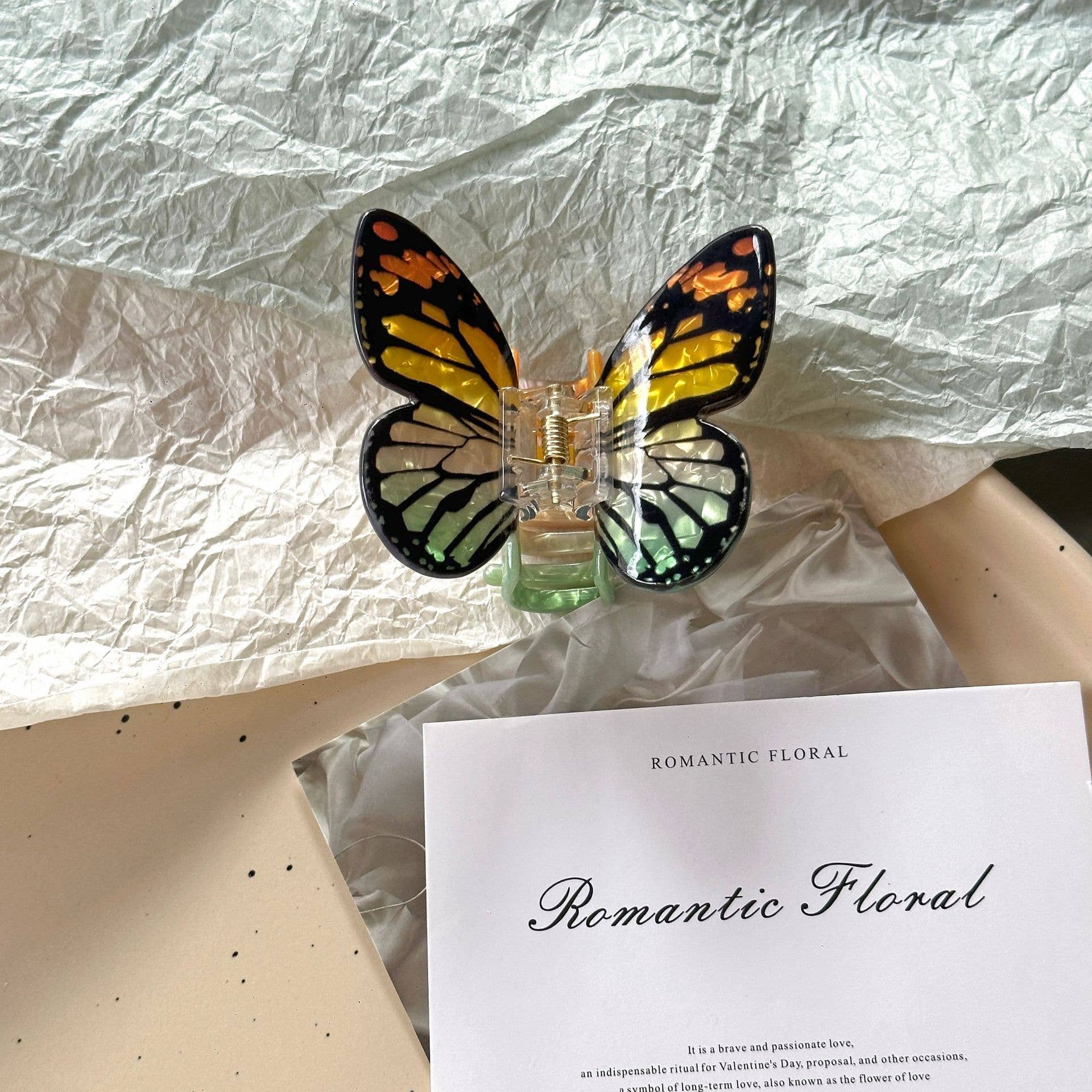 Butterfly Claw Clip