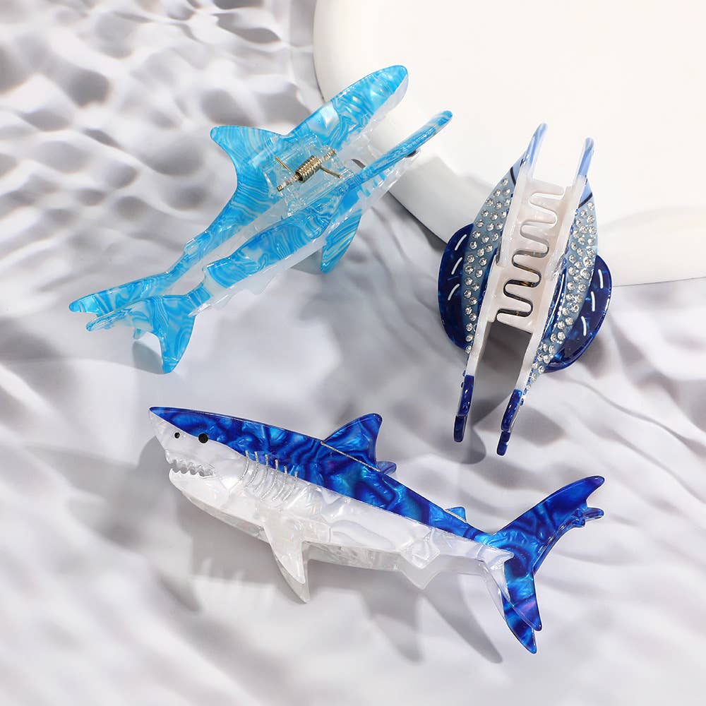 Ocean Animal Claw Clip