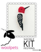 Woodpecker Pin Felting Kit