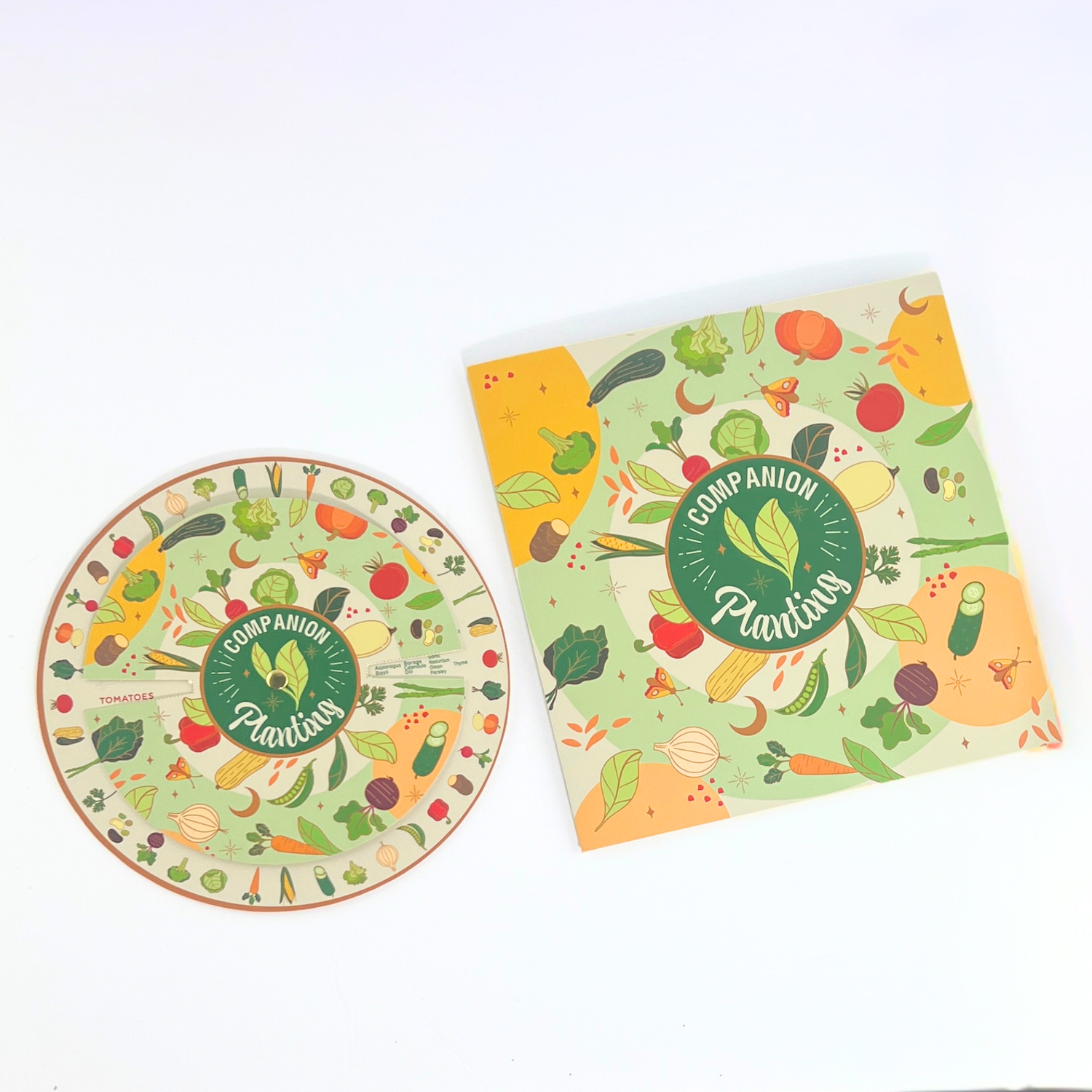 Planting Spinner Card: Garden Guide