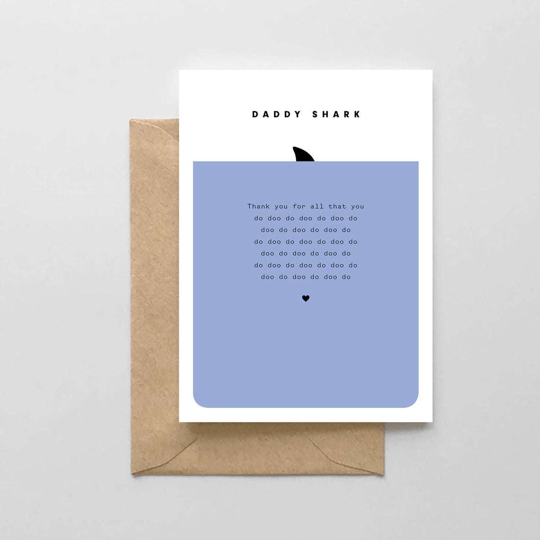 Daddy Shark Card