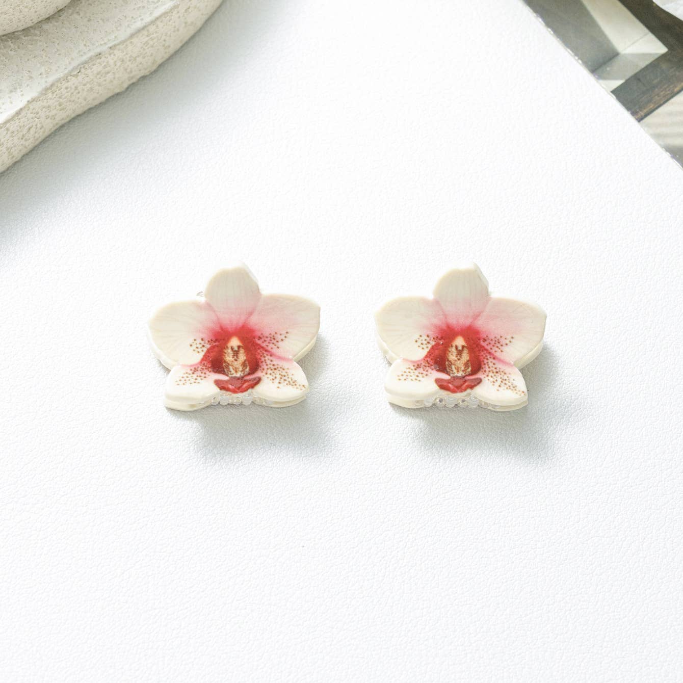 2-Pack Orchid Mini Claw Clips