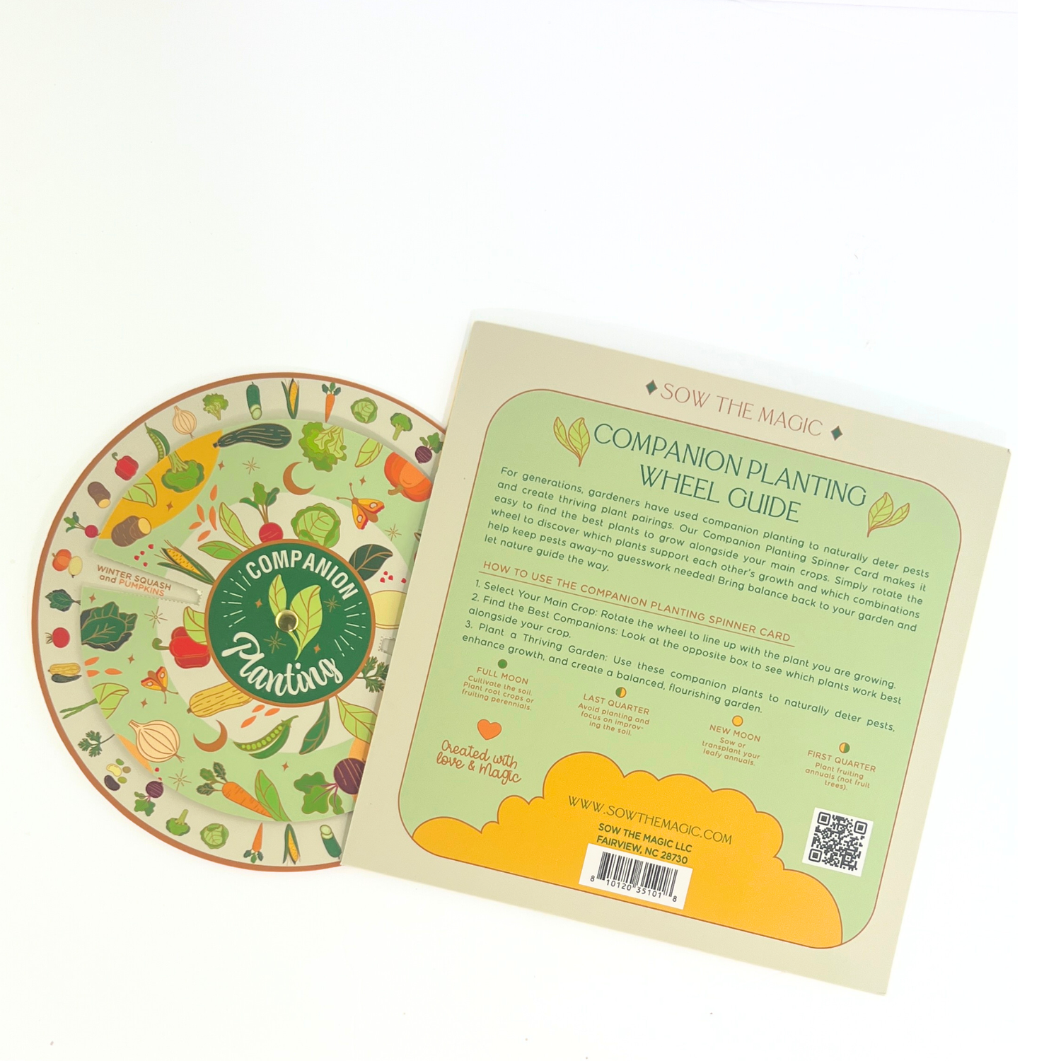 Planting Spinner Card: Garden Guide