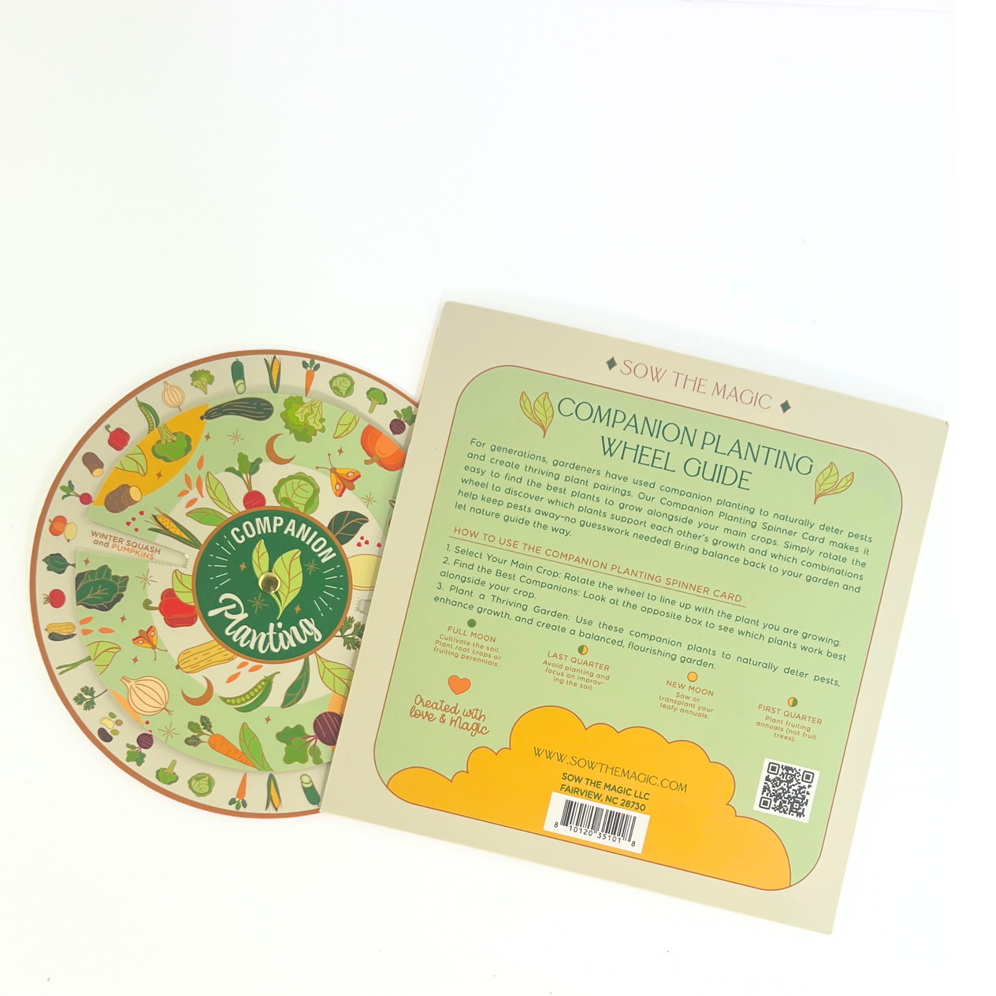 Planting Spinner Card: Garden Guide