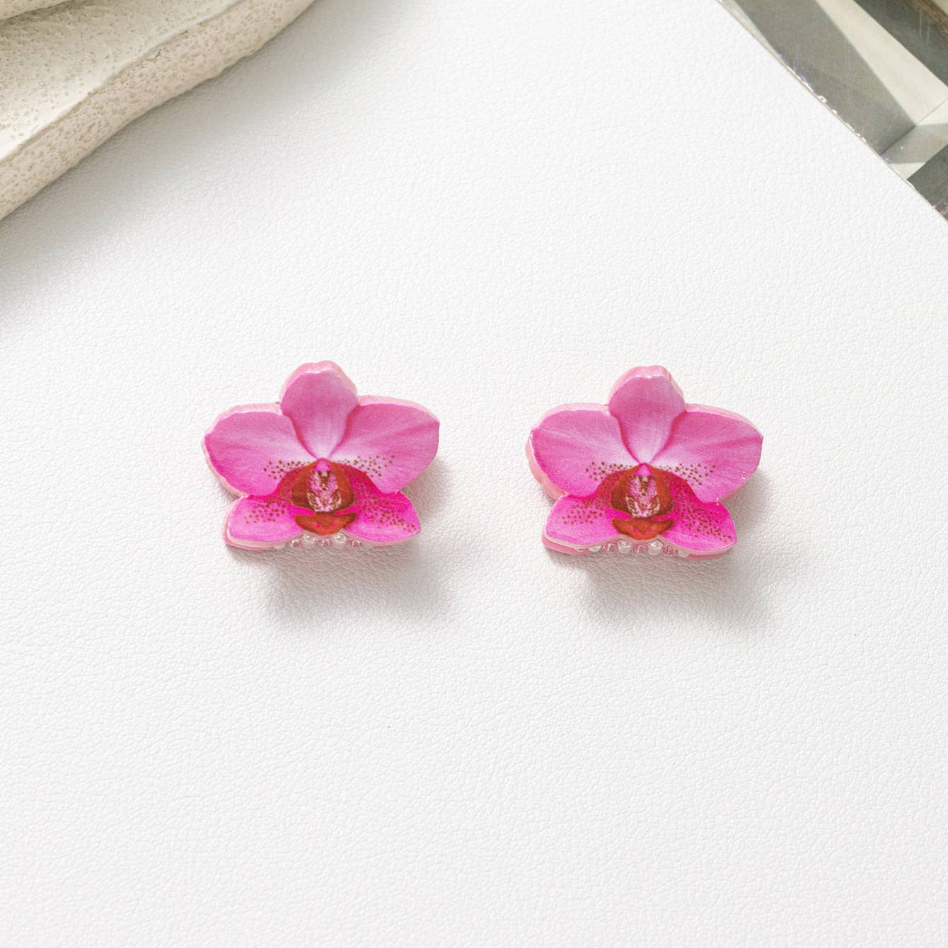 2-Pack Orchid Mini Claw Clips