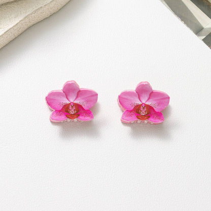 2-Pack Orchid Mini Claw Clips