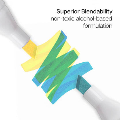 Double-Ended Alcohol Markers: Bright