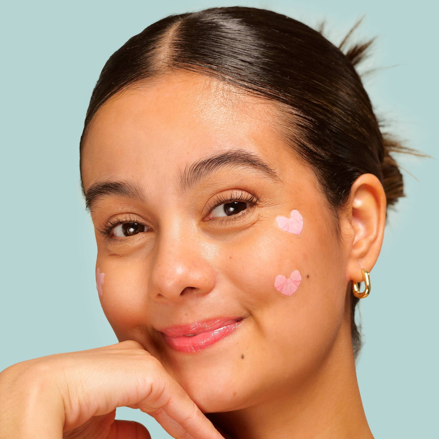 Pink Hydrocolloid Pimple Patches