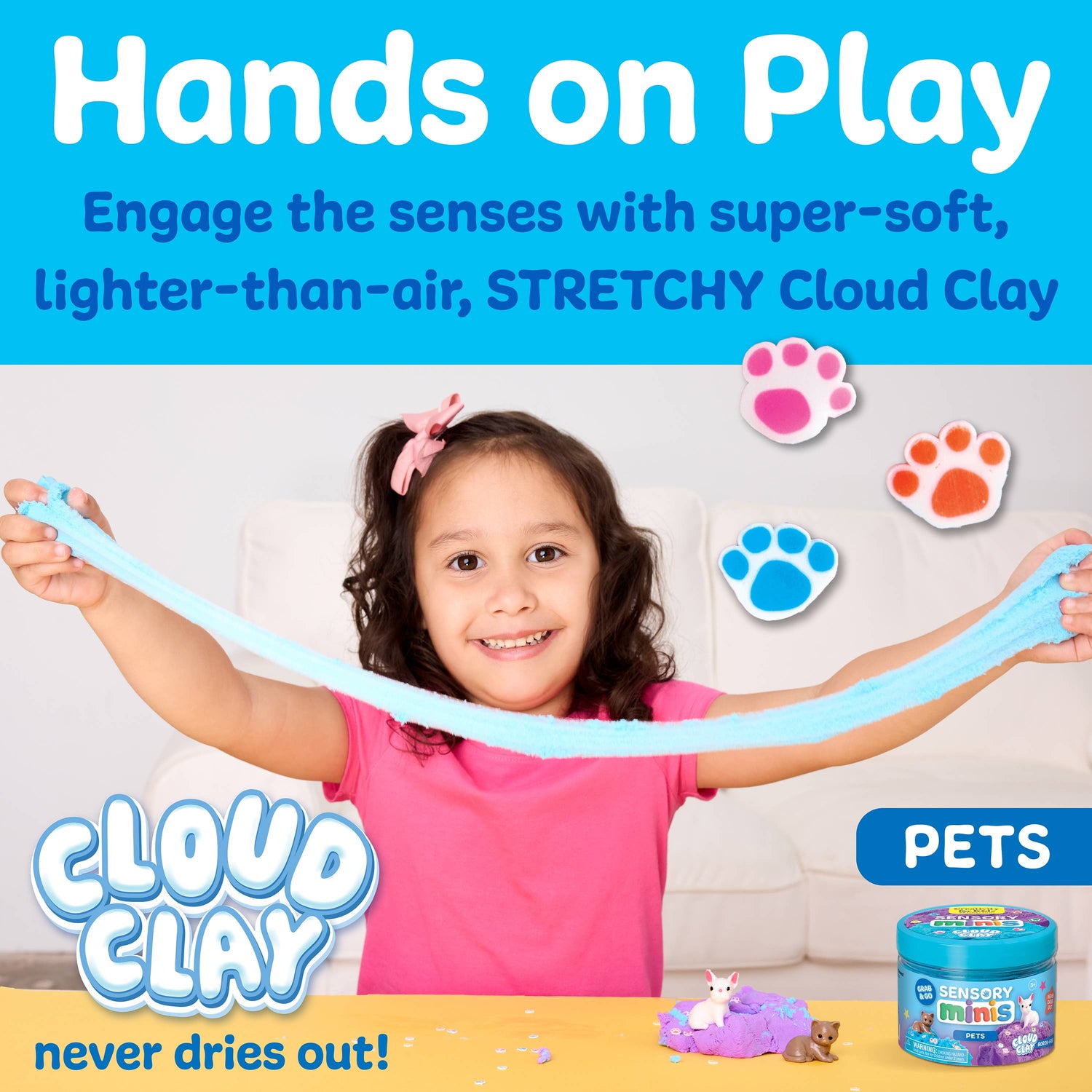 Sensory Cloud Clay: Pets Theme