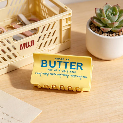 Butter Block Claw Clip