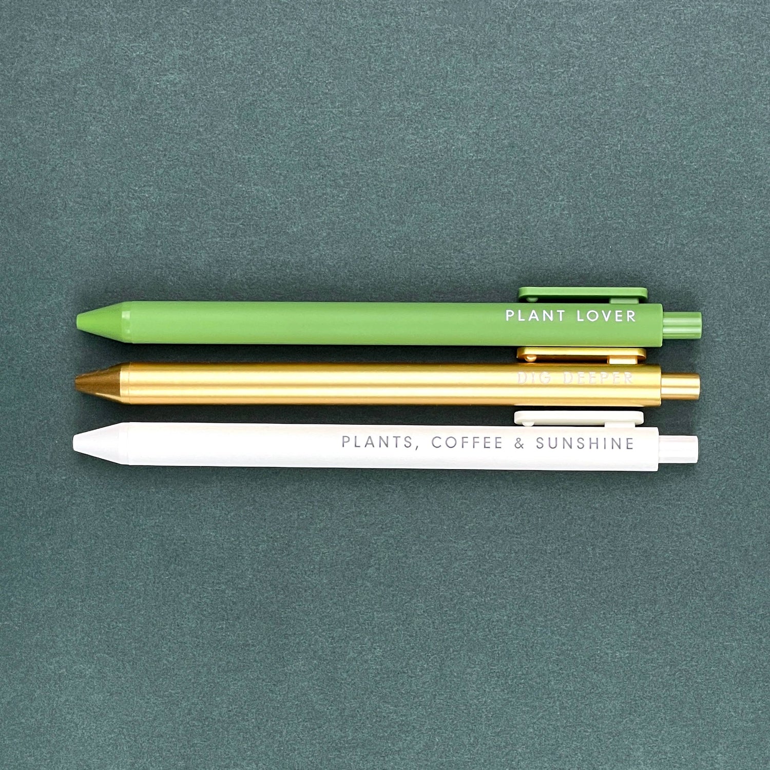 Plant Gel Pens