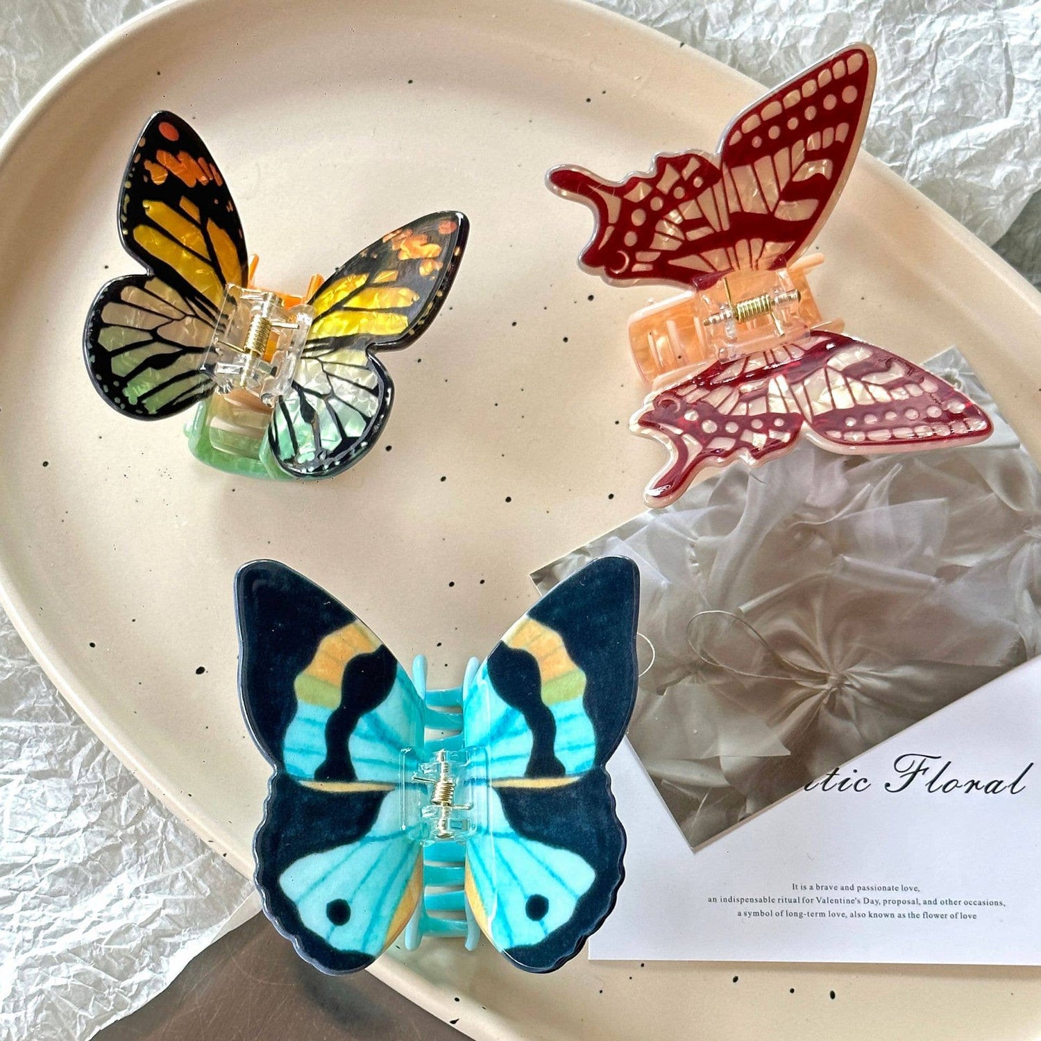 Butterfly Claw Clip