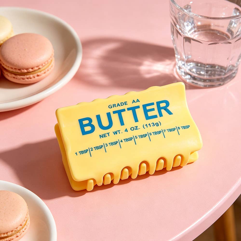 Butter Block Claw Clip