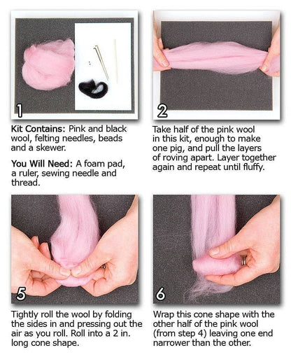 Pig Felting Kit