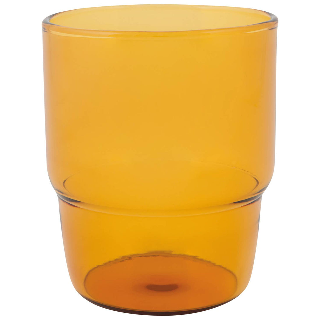 Stackable Drinking Glass 13 oz - Amber
