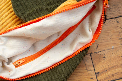 The Fish Bag (Mustard &amp; Green)