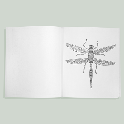 Soul of the Woodland: An Adult Coloring Book with Mushrooms