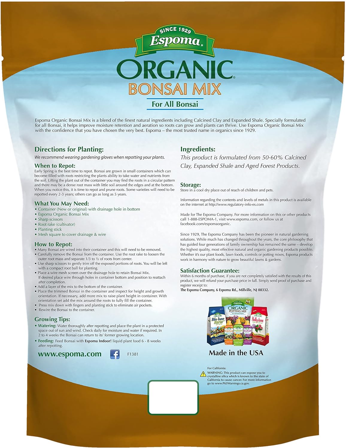 Espoma Bonsai Mix