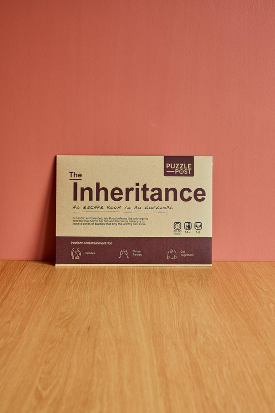 Escape Room | Puzzle Game | Board game | The Inheritance