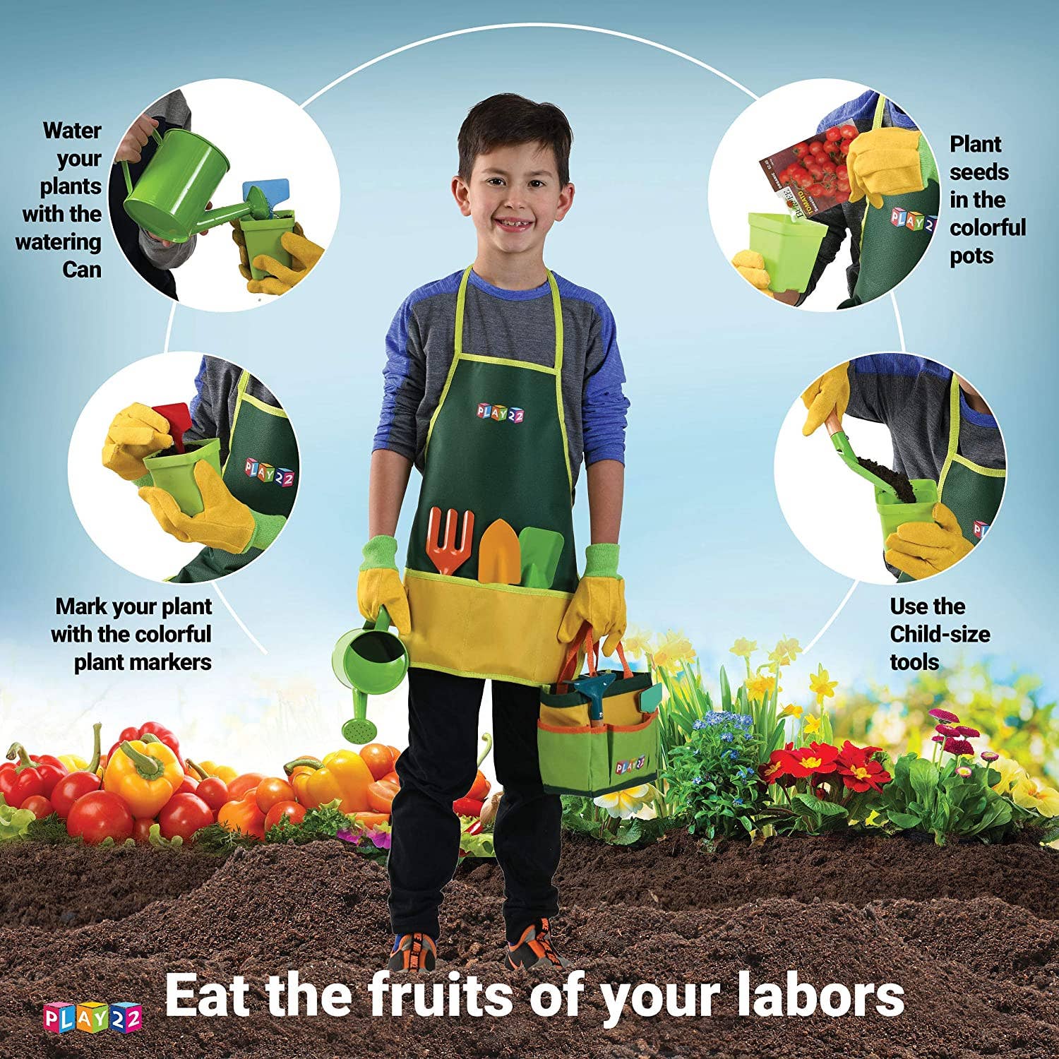 Kids Gardening Tool Set