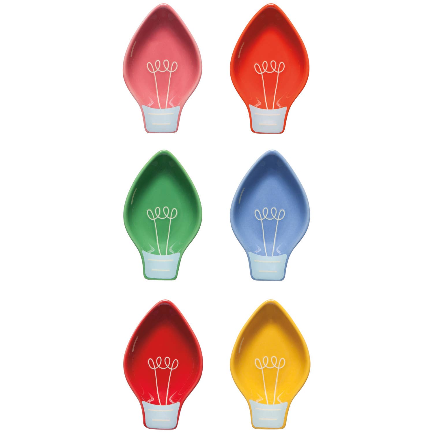 Spirits Bright Christmas Christmas Pinch Bowls Set of 6